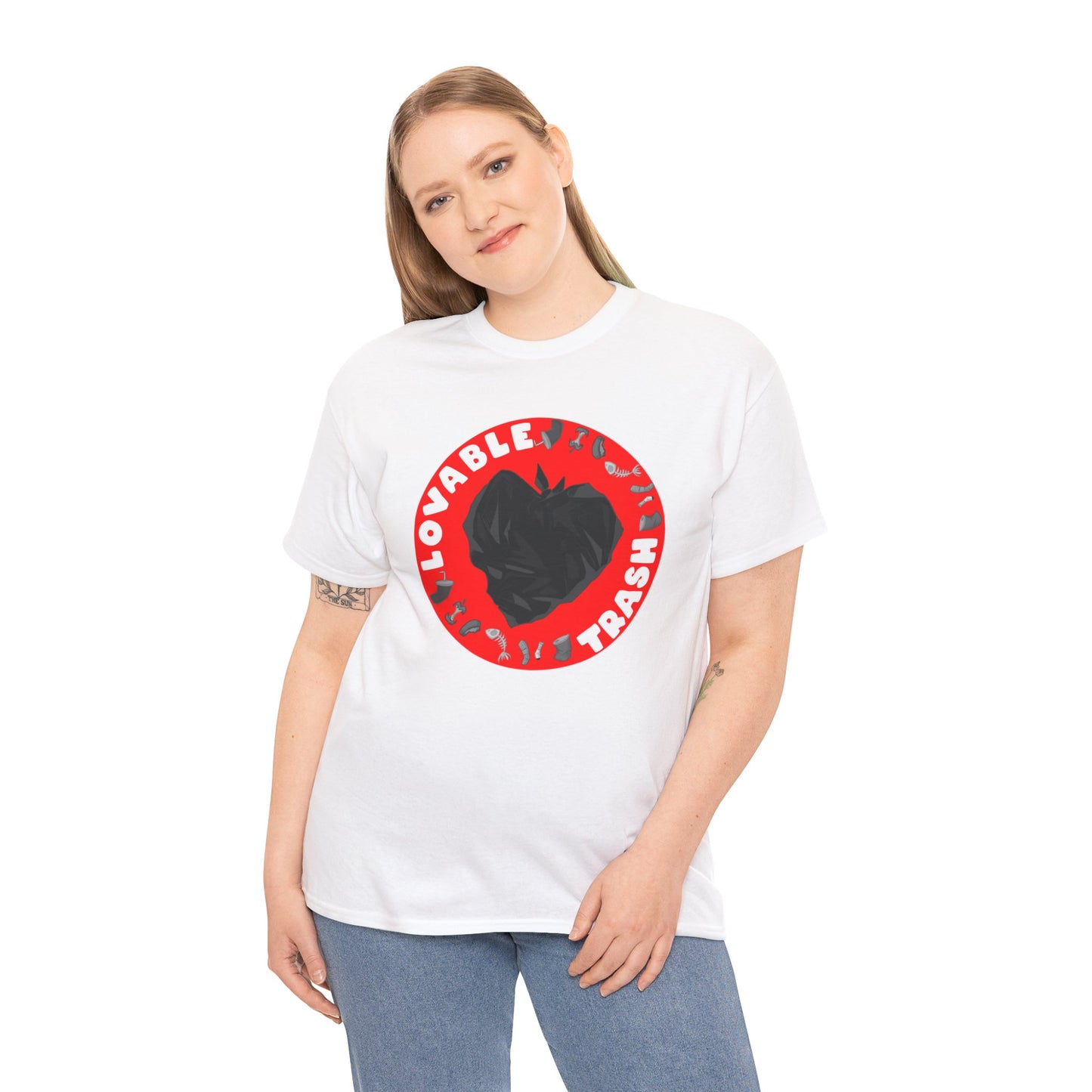 Loveable Trash Unisex Heavy Cotton Tee
