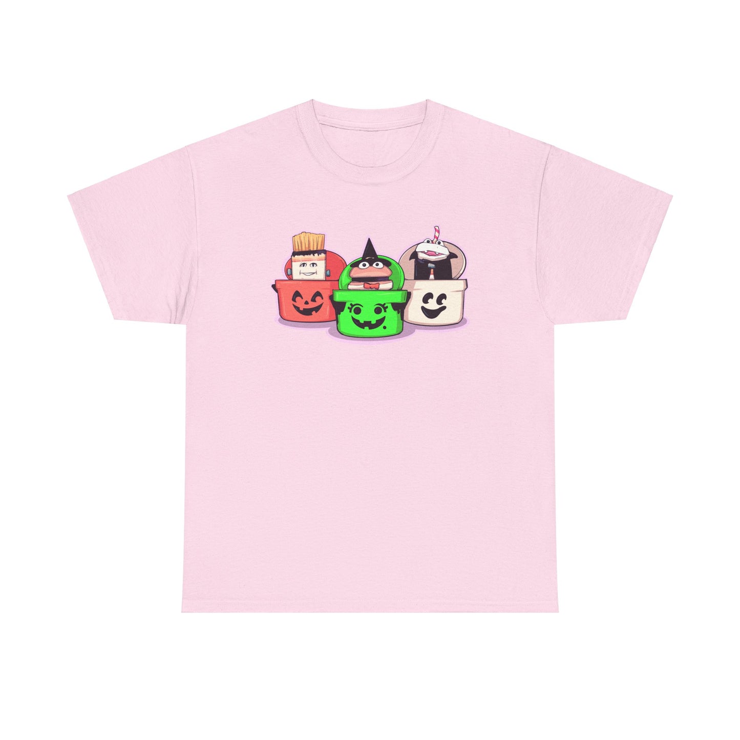 Spooky Fast Food Unisex Heavy Cotton Tee