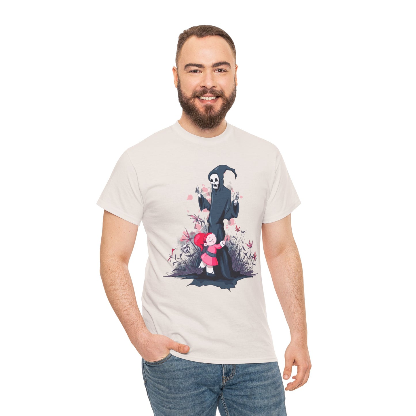 Reaper Hug Unisex Heavy Cotton Tee