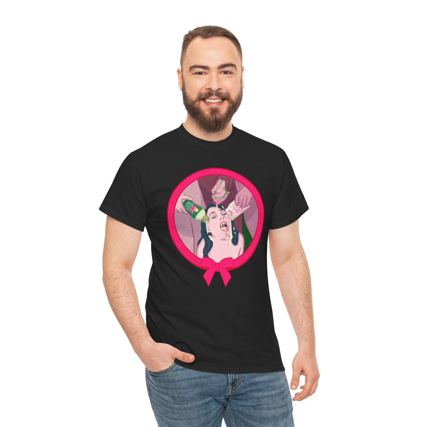 Cum All Ye Facial Unisex Heavy Cotton Tee
