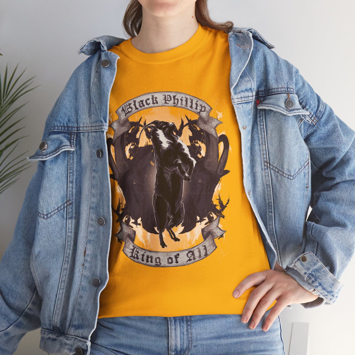 Black Phillip Unisex Heavy Cotton Tee