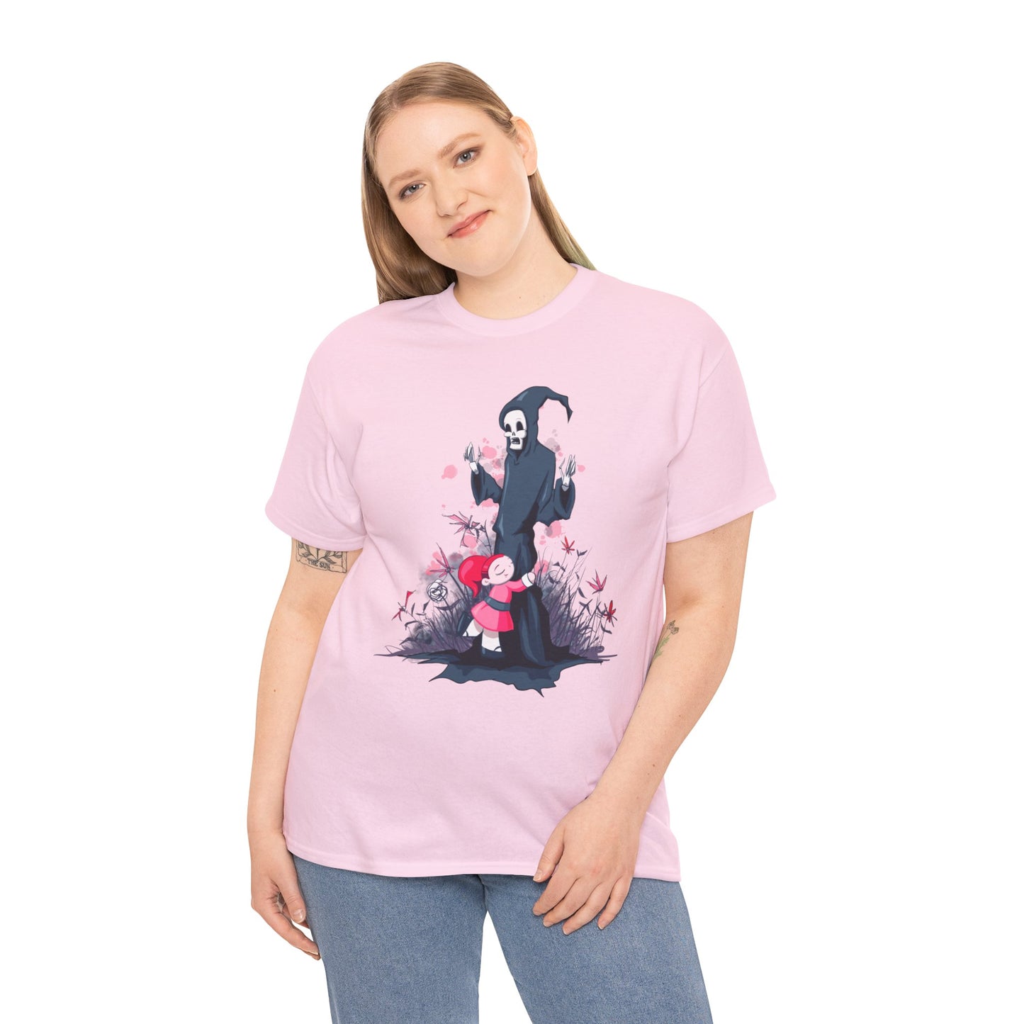 Reaper Hug Unisex Heavy Cotton Tee