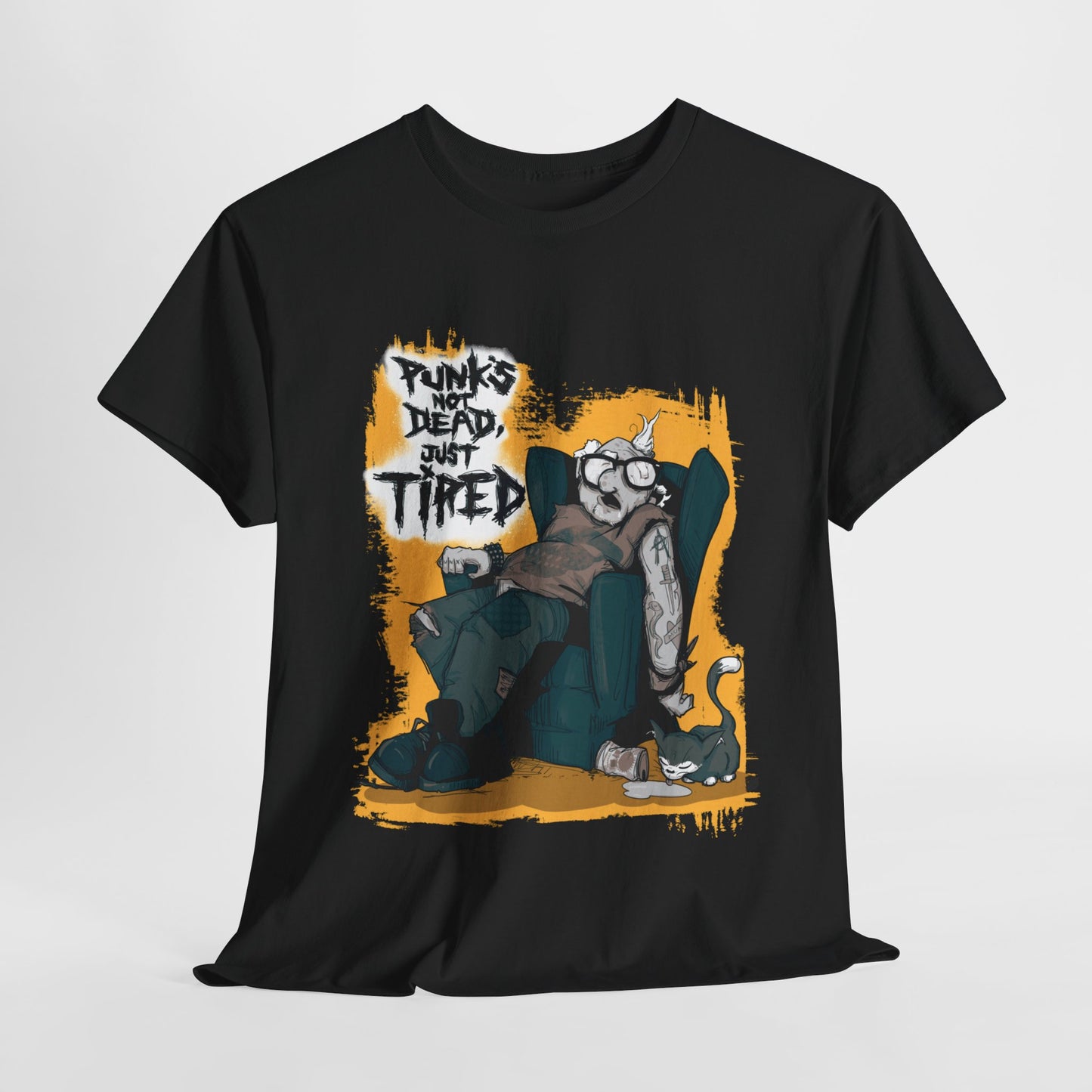 Old Punk Unisex Heavy Cotton Tee