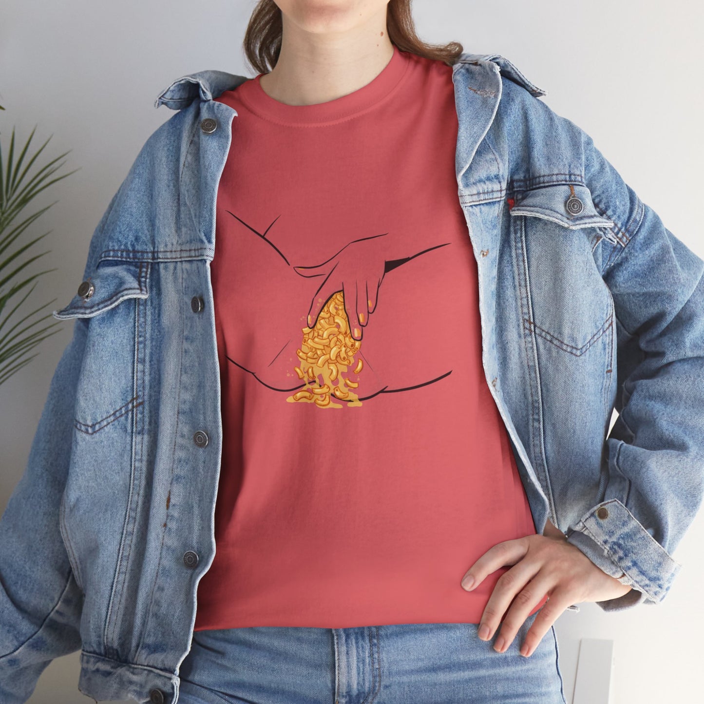 Mac N Cheese Unisex Heavy Cotton Tee