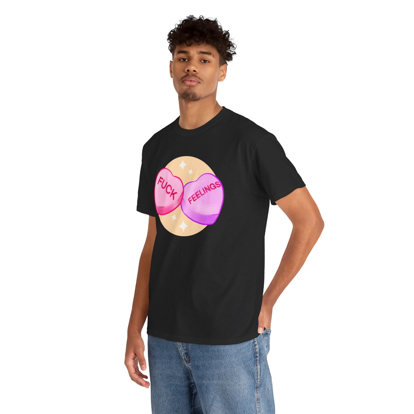 Fuck Feelings Unisex Heavy Cotton Tee