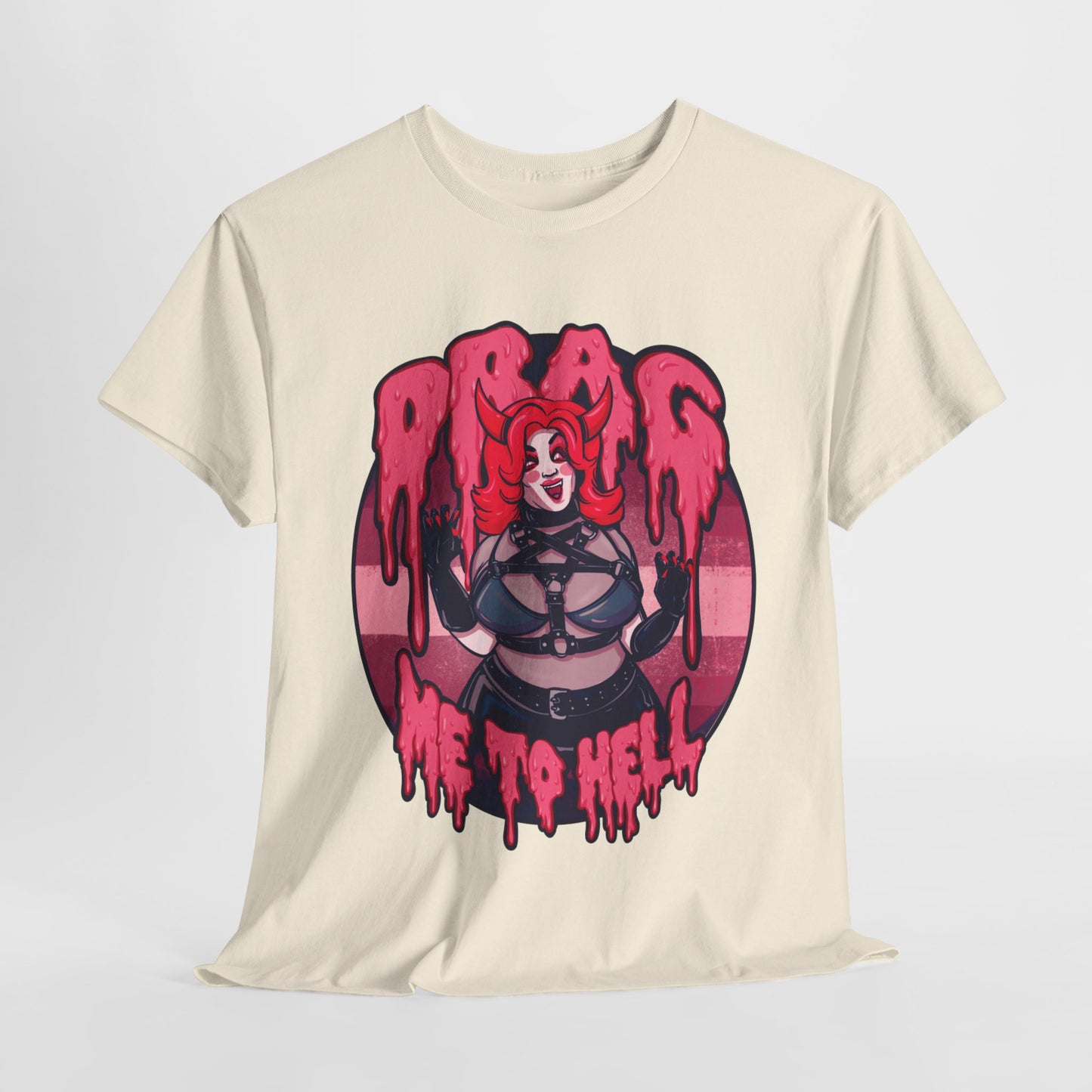 Drag Me To Hell Unisex Heavy Cotton Tee