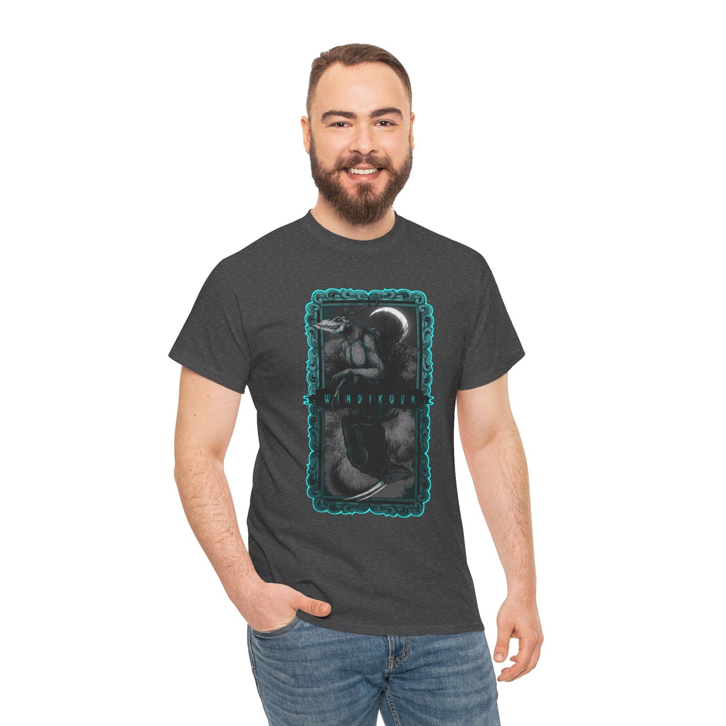 As Above So Below Wendigo Unisex Heavy Cotton Tee