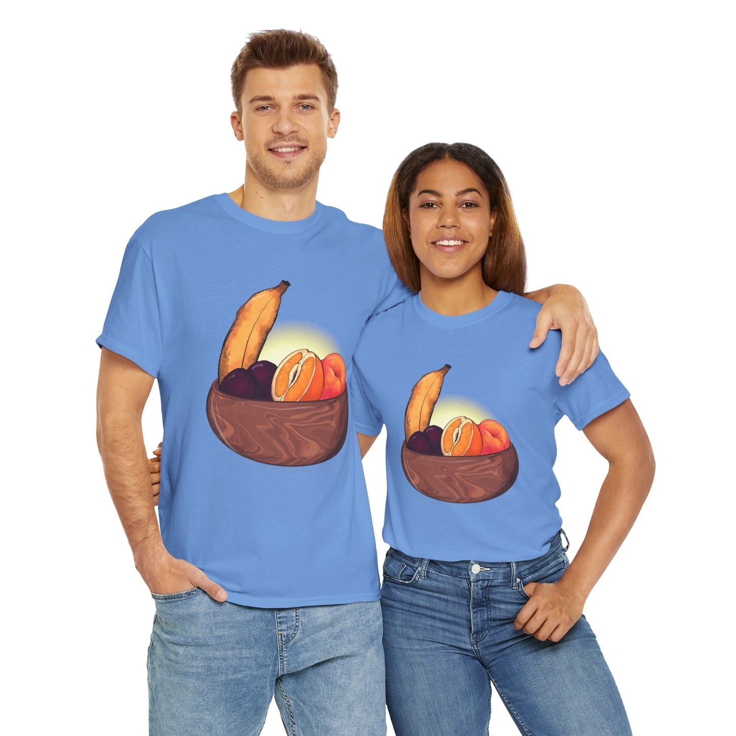 Adult Fruit Basket Unisex Heavy Cotton Tee