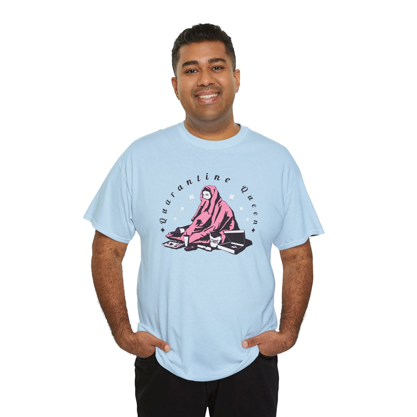 Quarantine Queen Unisex Heavy Cotton Tee