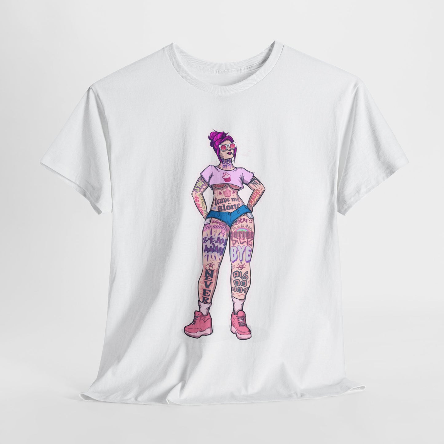Antisocial Tattoos Unisex Heavy Cotton Tee