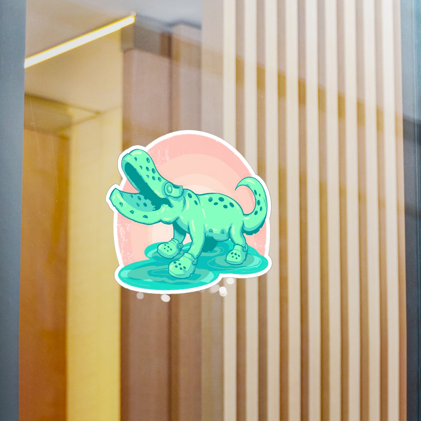 Croc Kiss-Cut Vinyl Decal
