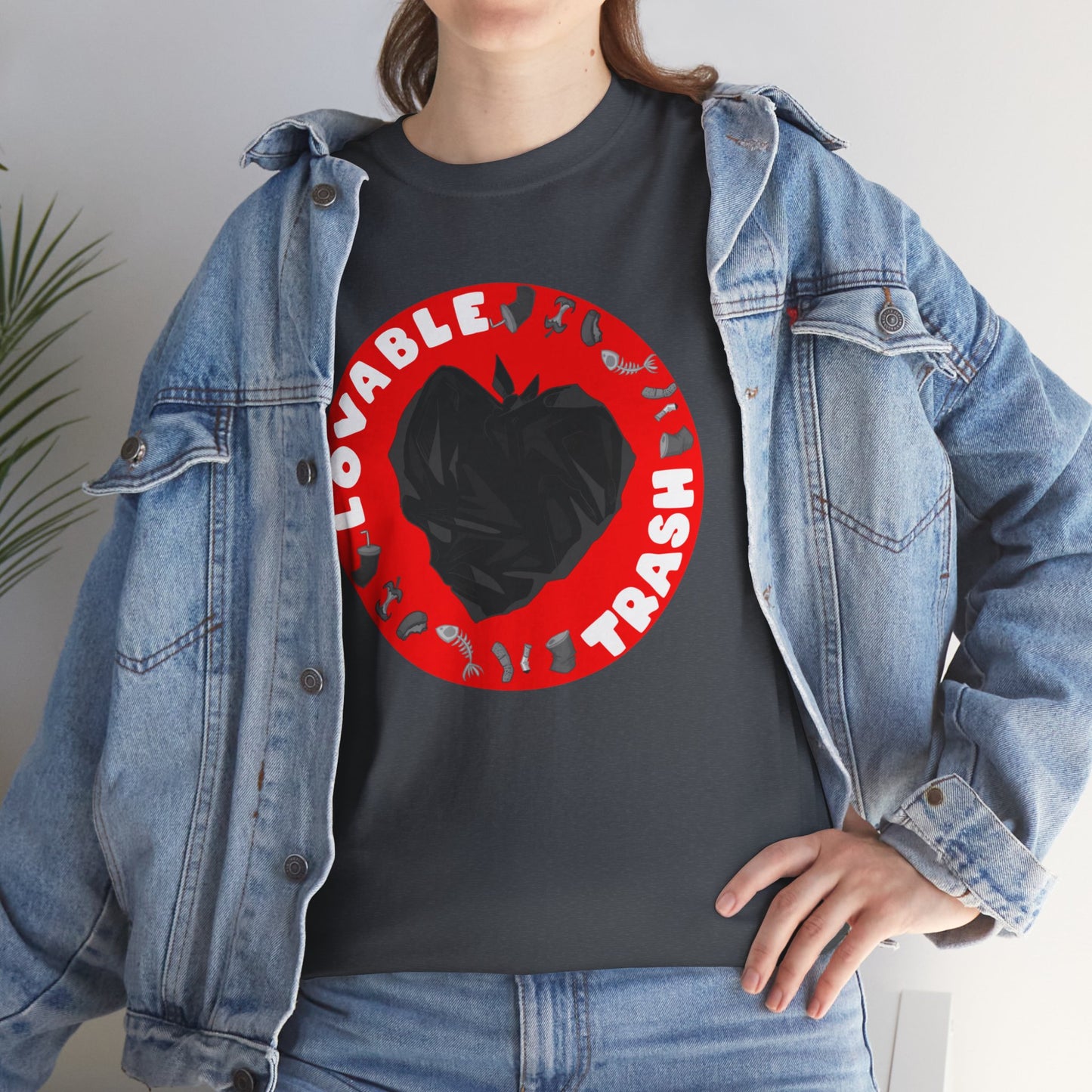 Loveable Trash Unisex Heavy Cotton Tee