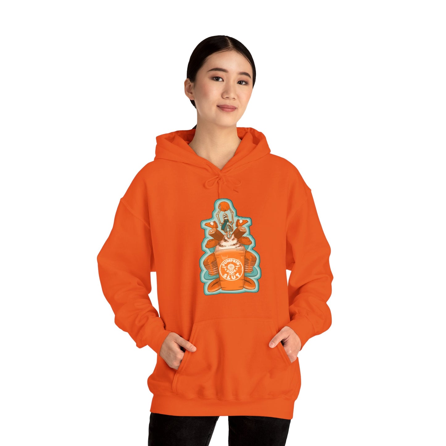 Pumpkin Slut Unisex Heavy Blend Hooded Sweatshirt