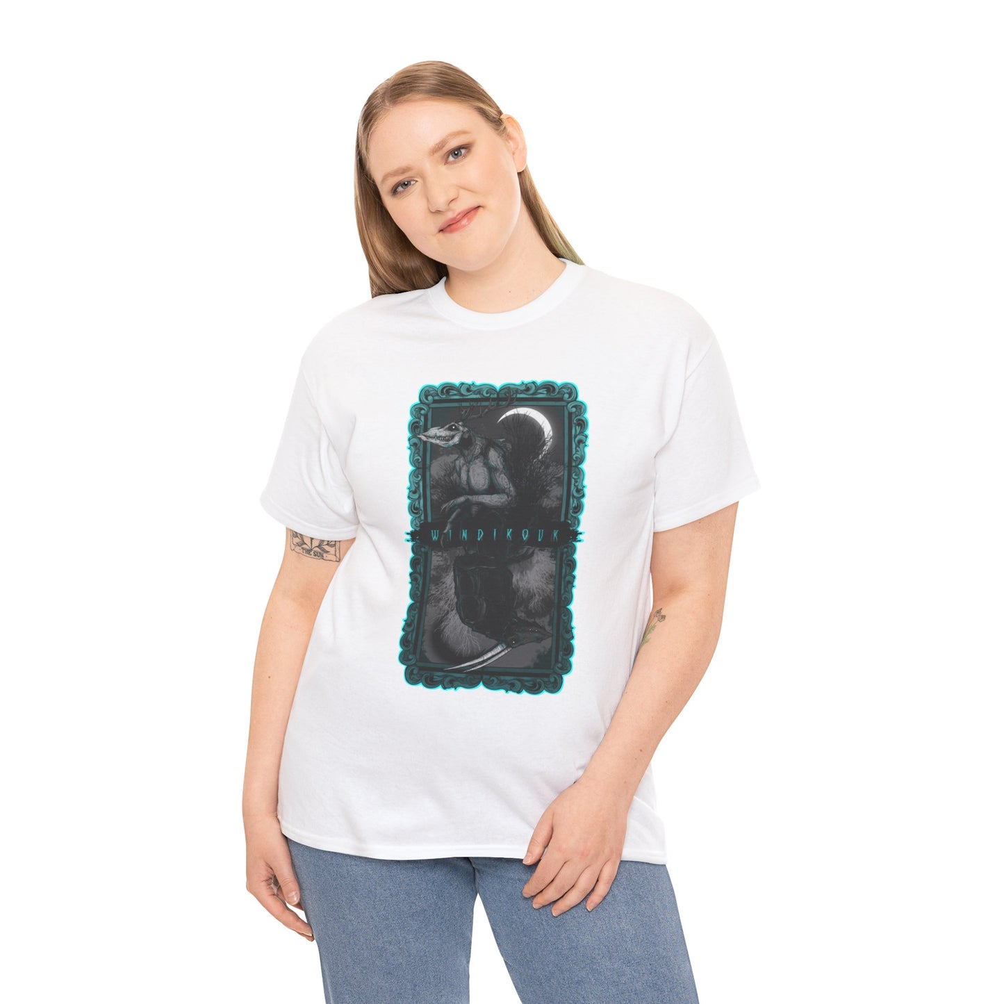 As Above So Below Wendigo Unisex Heavy Cotton Tee
