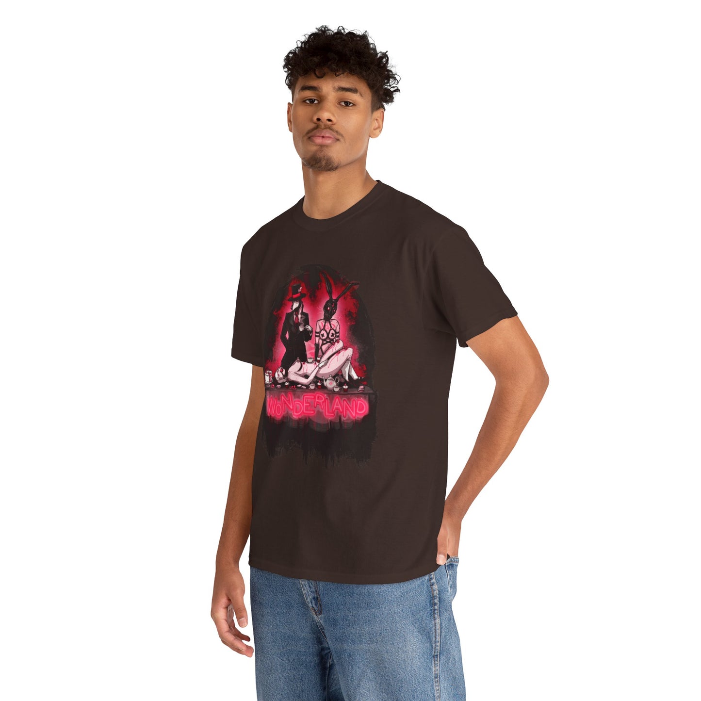 Wonderland Unisex Heavy Cotton Tee