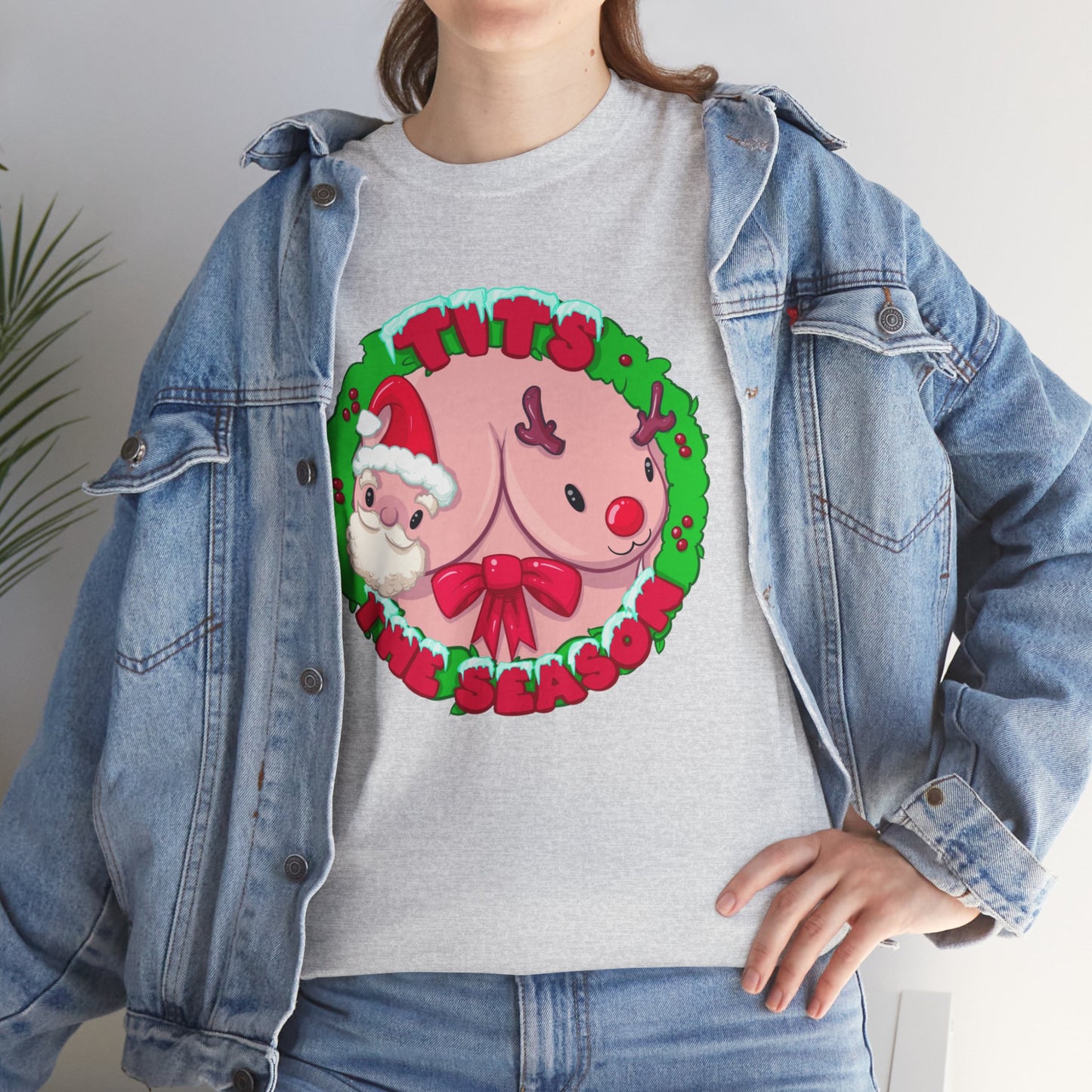 Tits The Season Unisex Heavy Cotton Tee