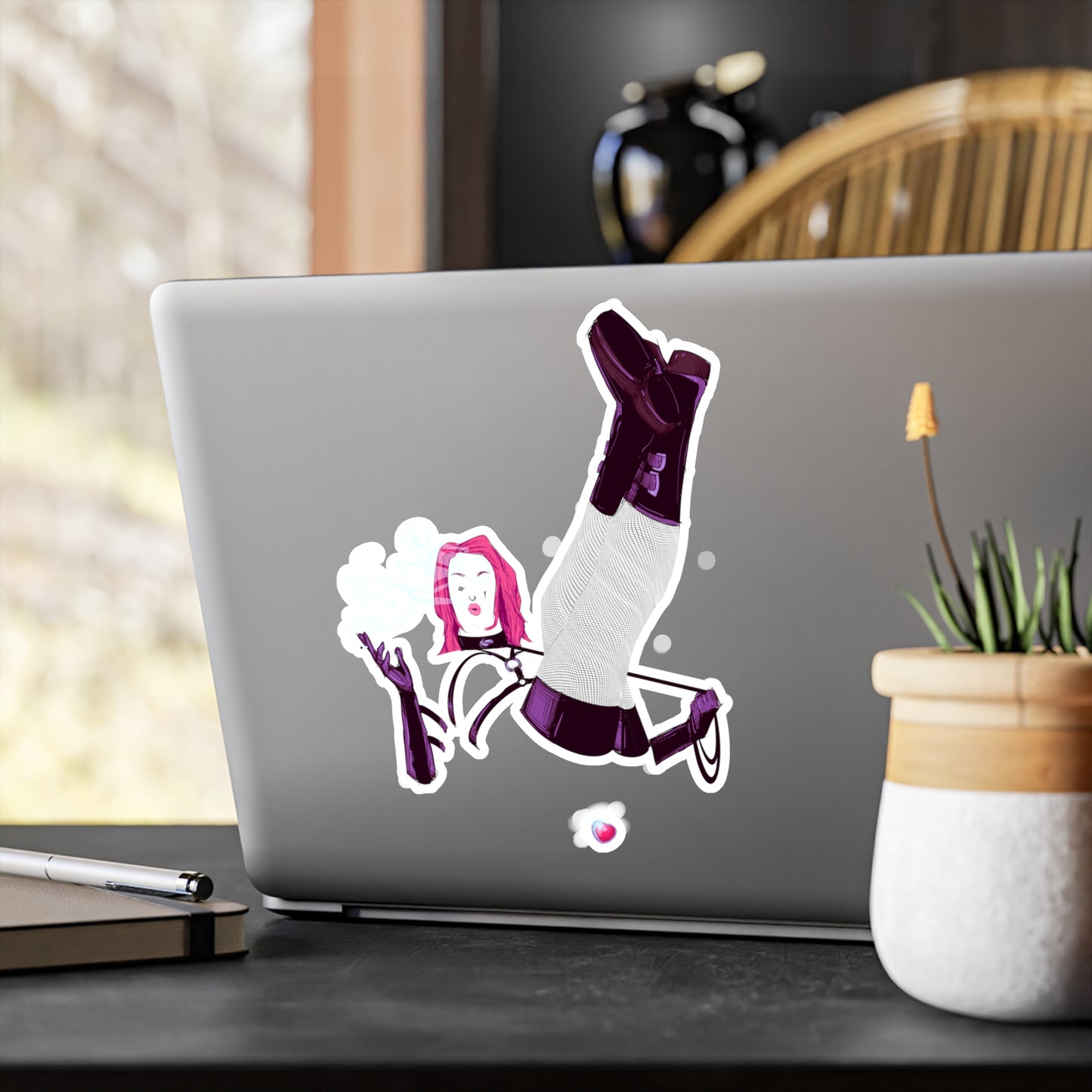 Butt Plug Minimalism Kiss-Cut Vinyl Decal