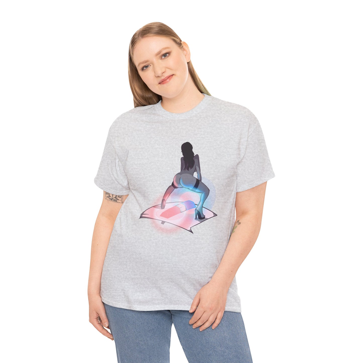 Twerking Under Influence Unisex Heavy Cotton Tee
