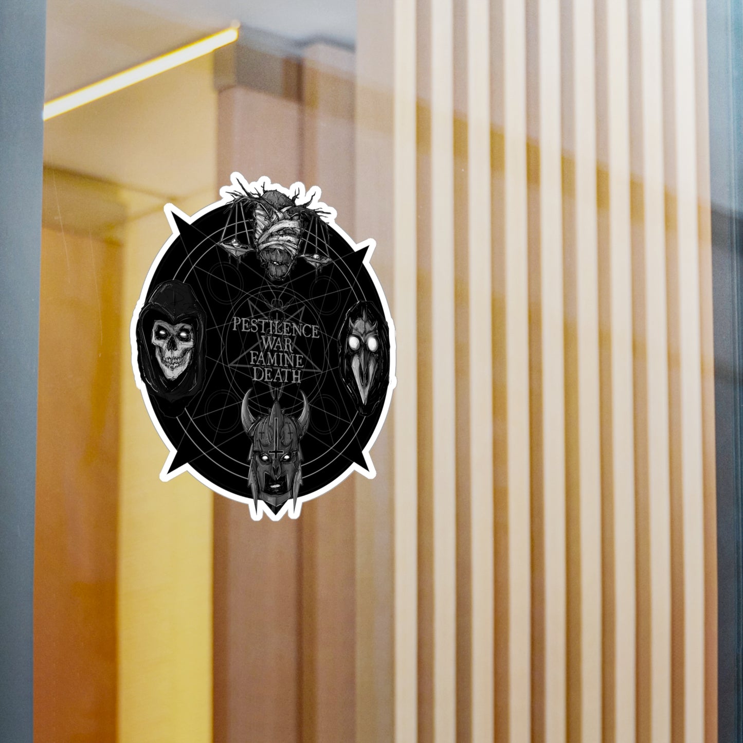 Four Horseman Kiss-Cut Vinyl Decal