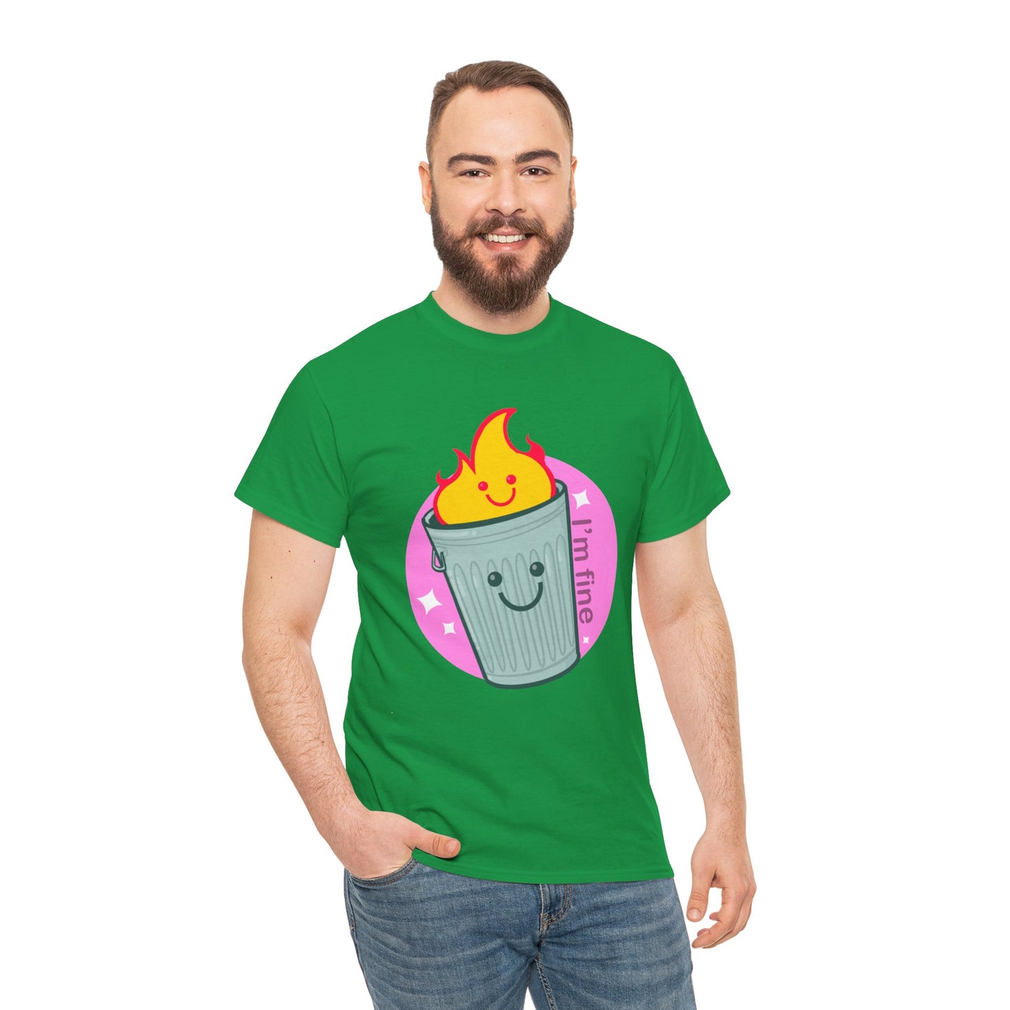 Trash Fire Unisex Heavy Cotton Tee