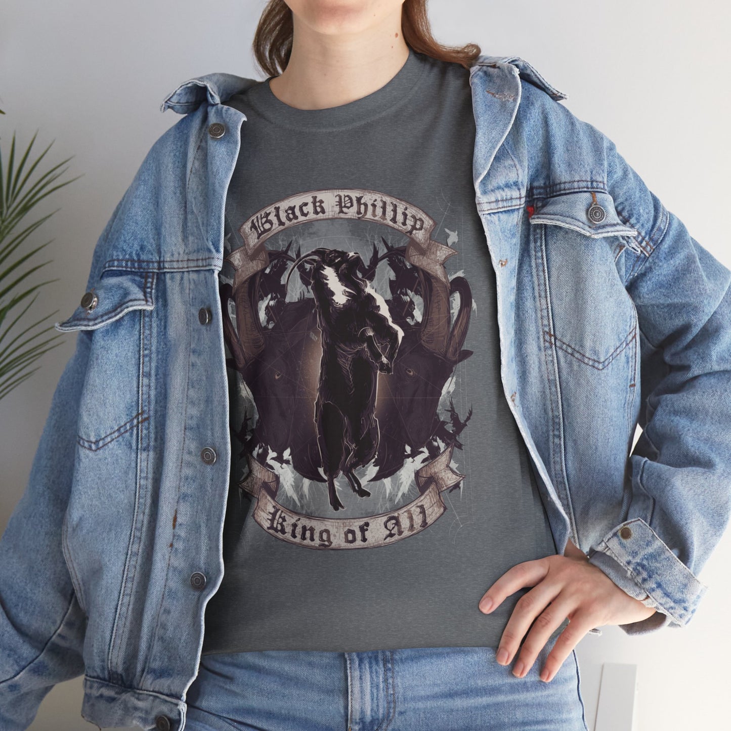 Black Phillip Unisex Heavy Cotton Tee
