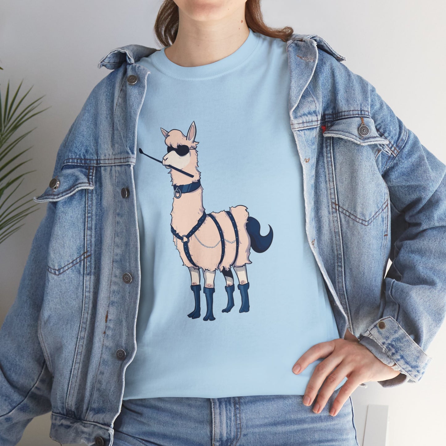 Party Llama Unisex Heavy Cotton Tee