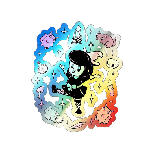 Tools Of The Trade Holographic Die-cut Stickers