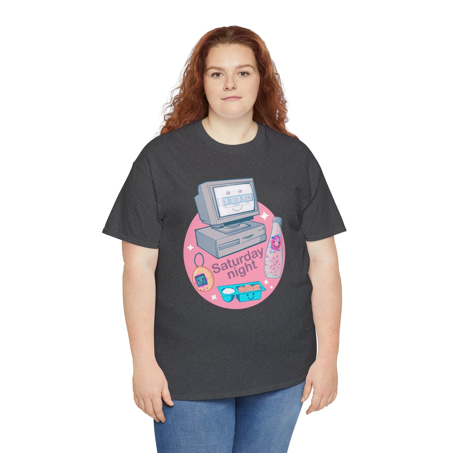 Saturday Night Unisex Heavy Cotton Tee