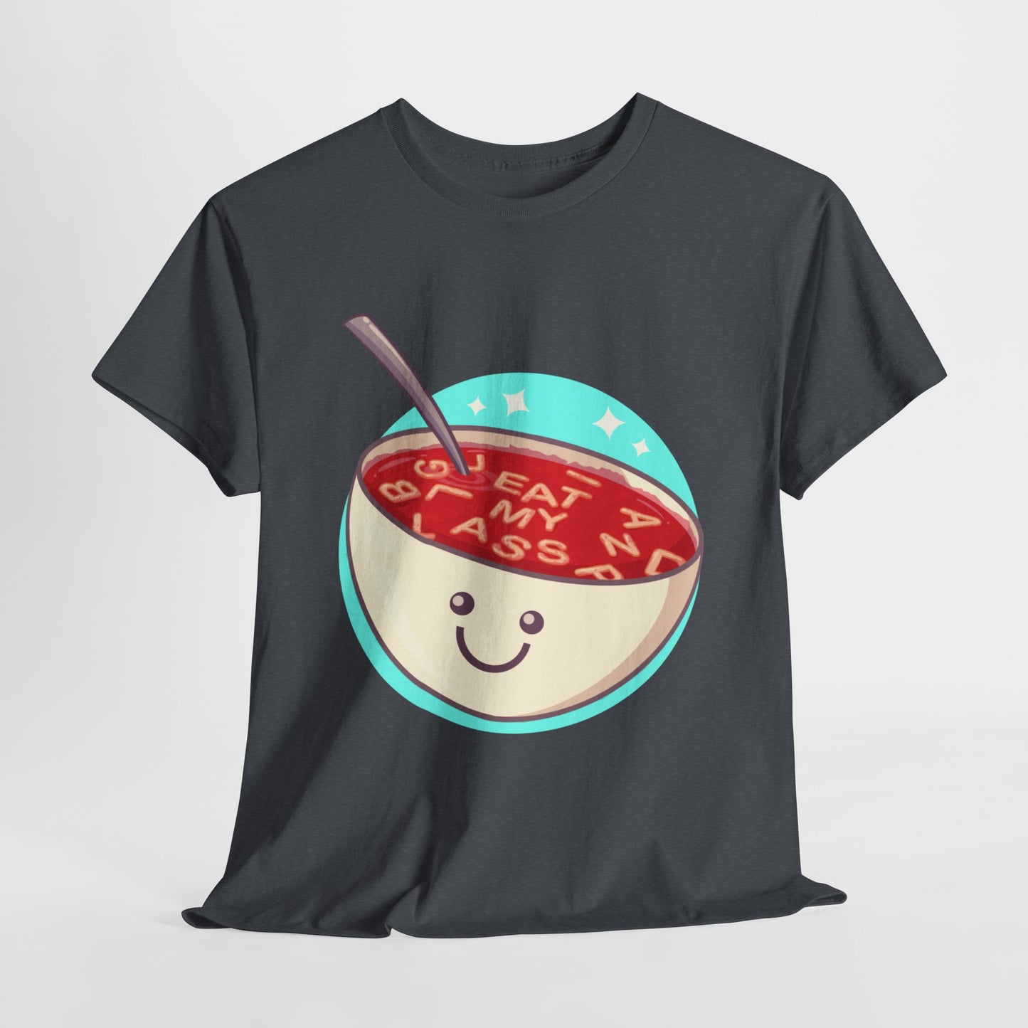 Alphabet Soup Unisex Heavy Cotton Tee