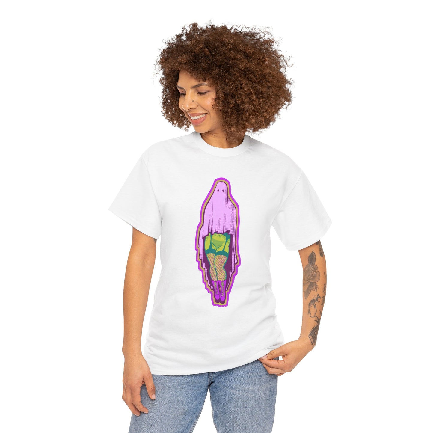 Sexy Ghost Unisex Heavy Cotton Tee