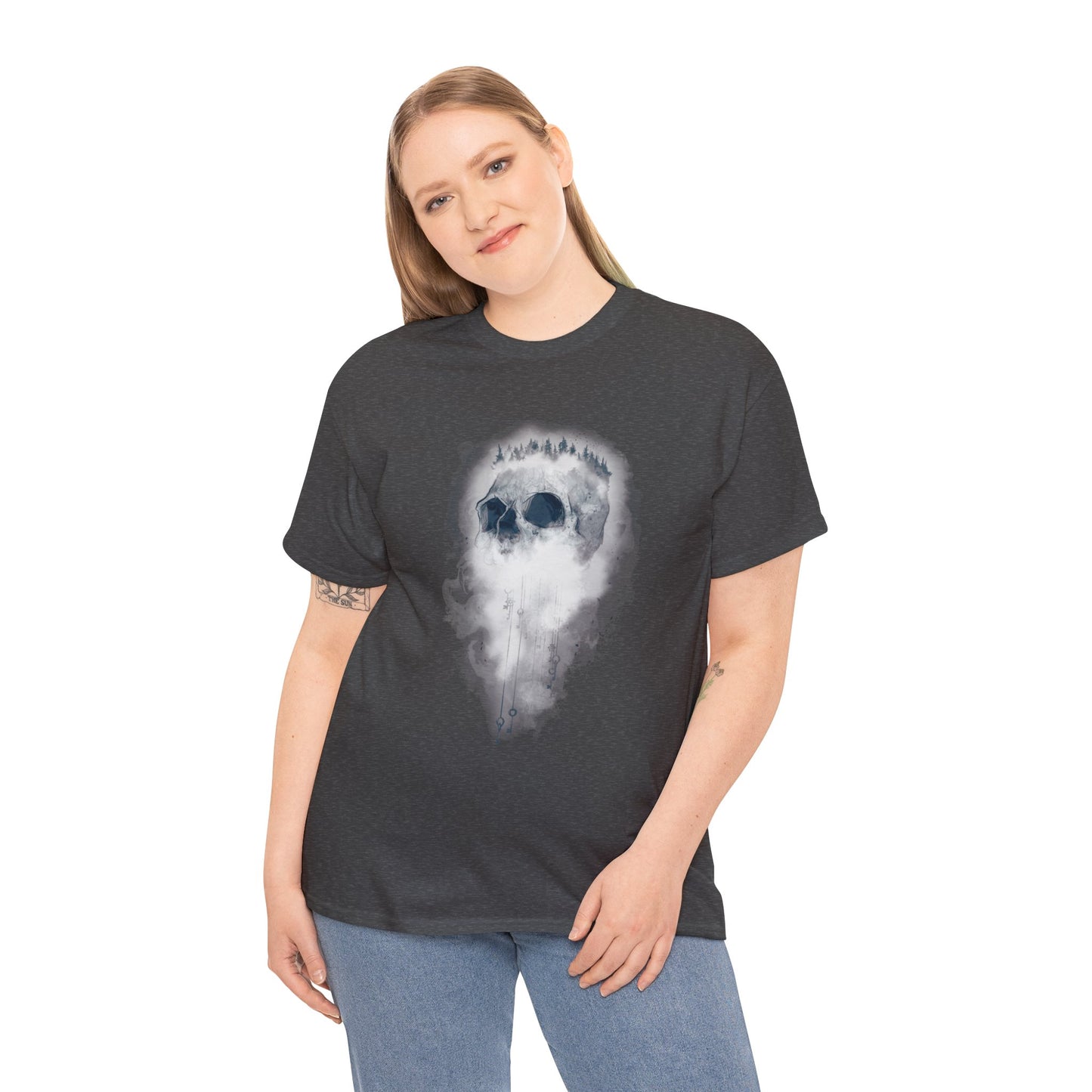 Elemental Skull Air Unisex Heavy Cotton Tee