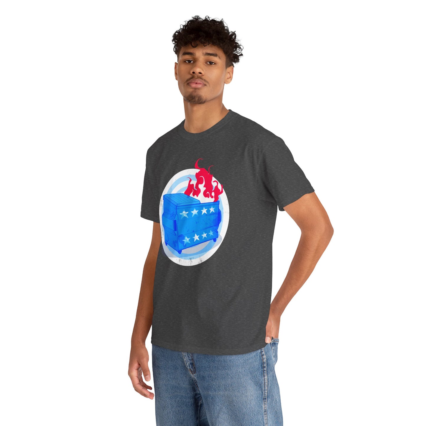 American Dumpster Firre Unisex Heavy Cotton Tee