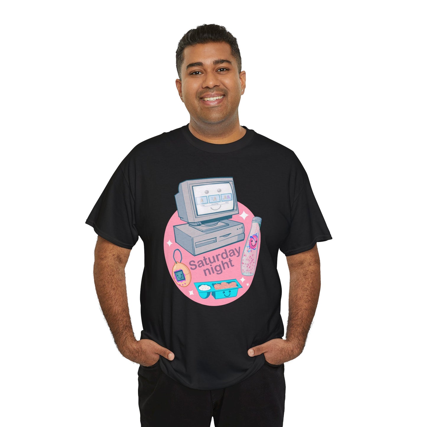 Saturday Night Unisex Heavy Cotton Tee