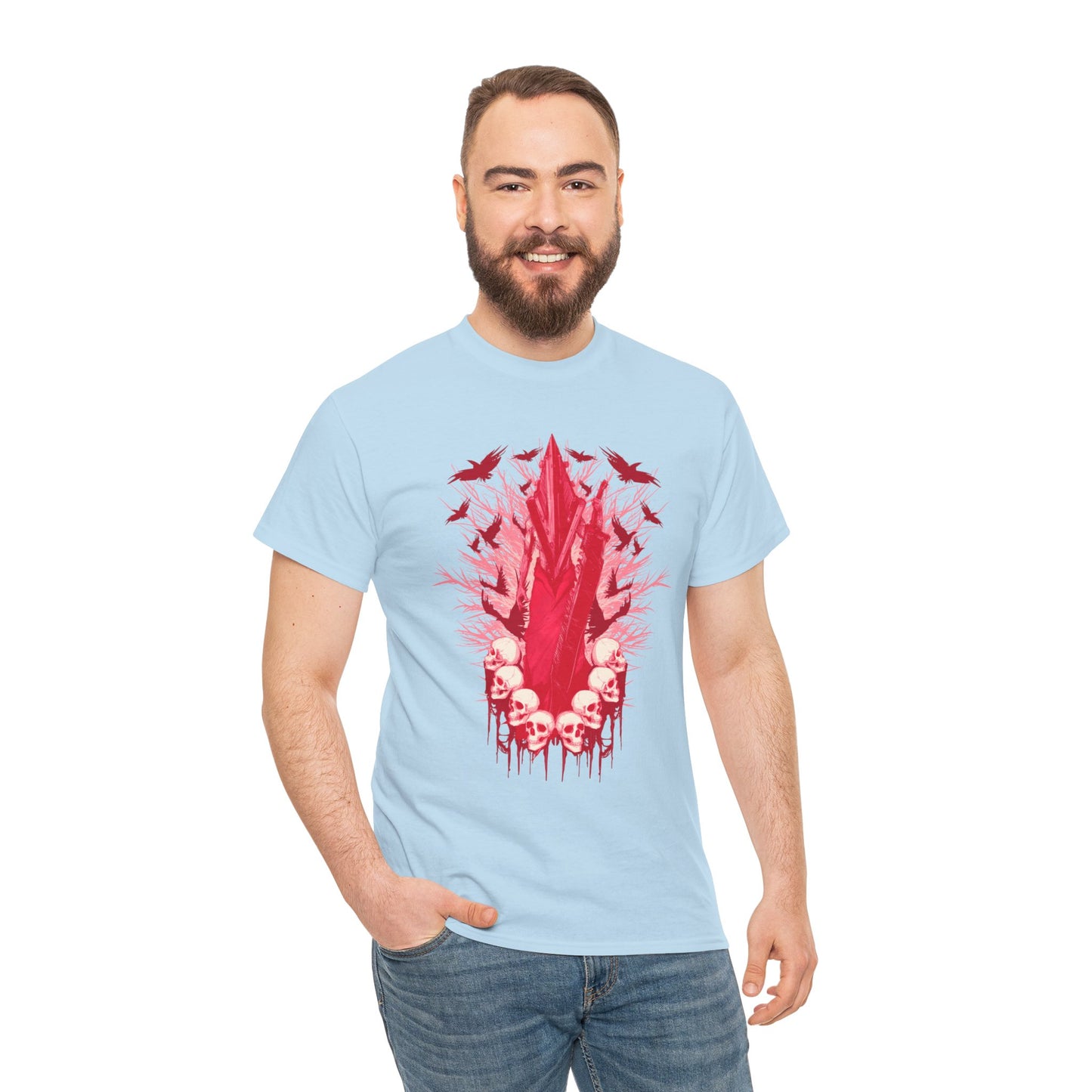 Pyramid Daddy Unisex Heavy Cotton Tee