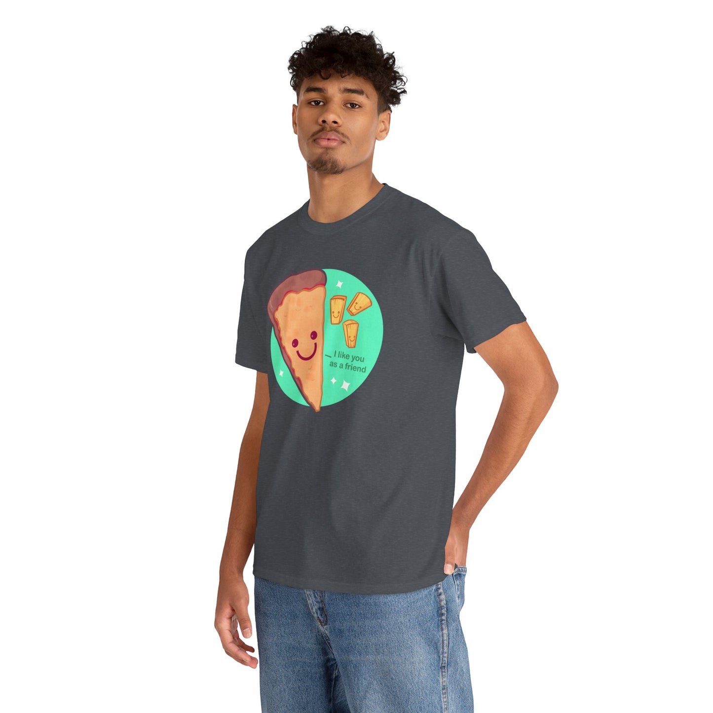Just Friends Unisex Heavy Cotton Tee