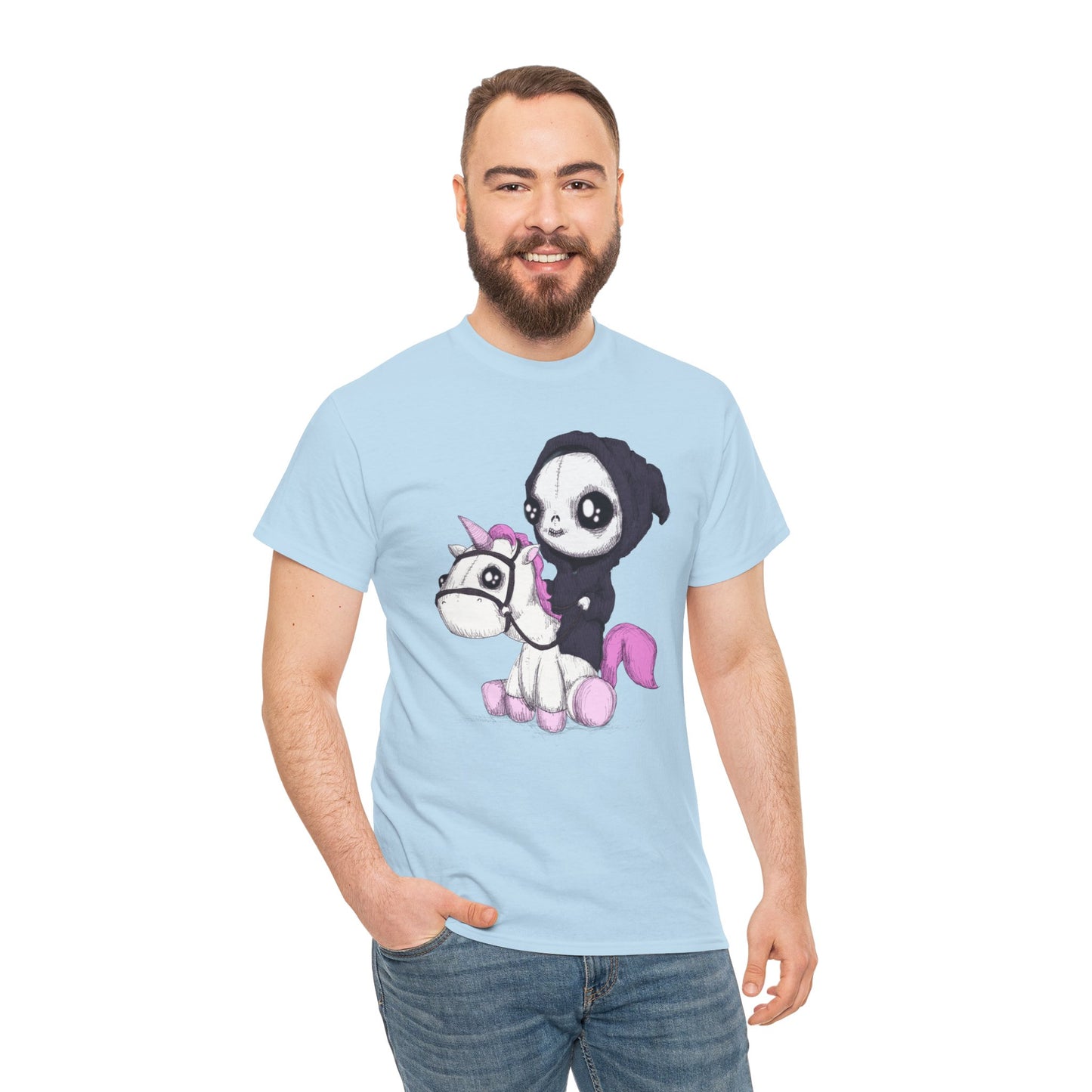 Pale Horse Unisex Heavy Cotton Tee