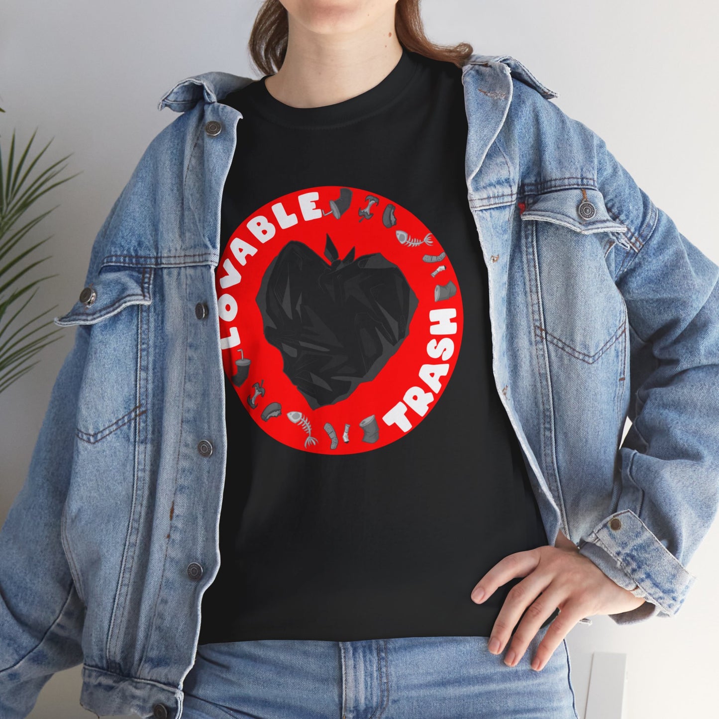 Loveable Trash Unisex Heavy Cotton Tee
