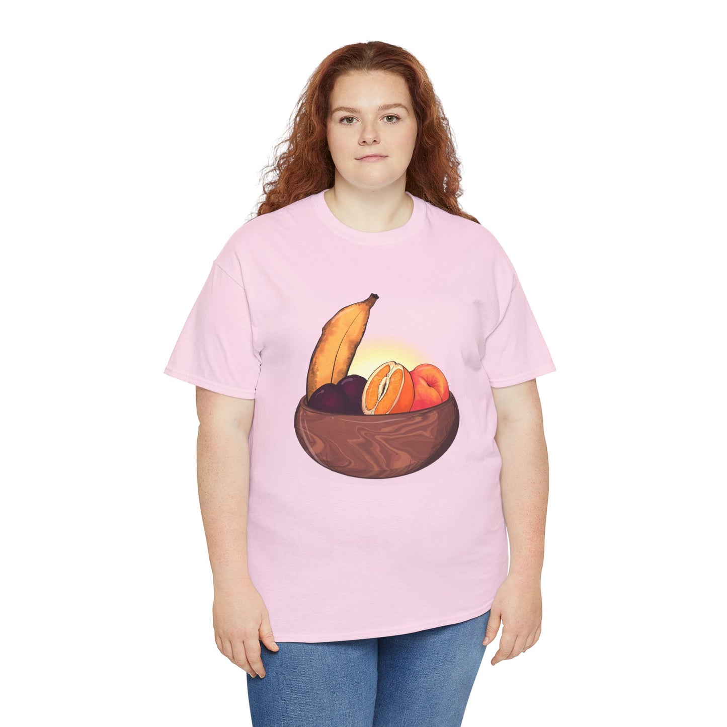 Adult Fruit Basket Unisex Heavy Cotton Tee