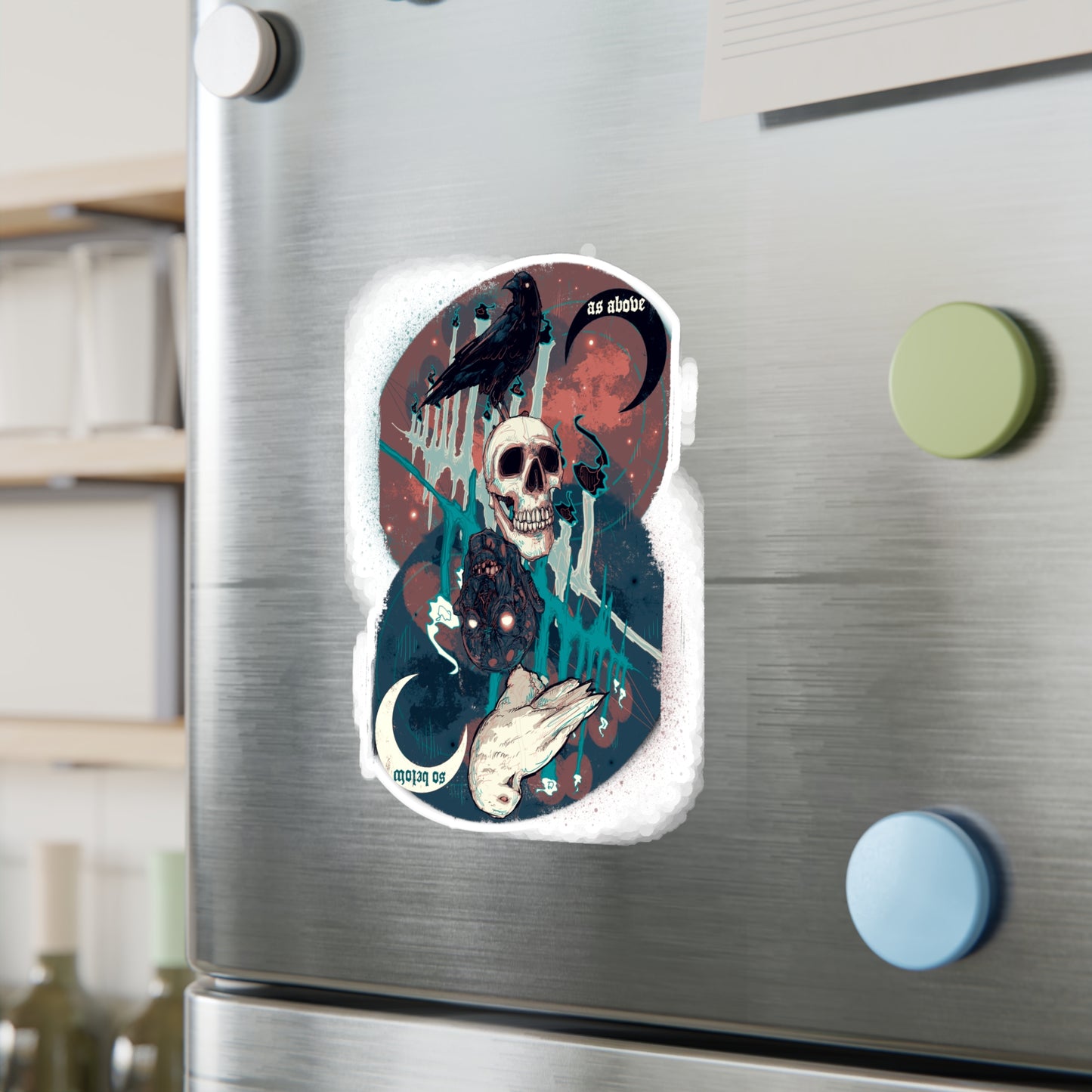 As Above So Below VI Kiss-Cut Vinyl Decal