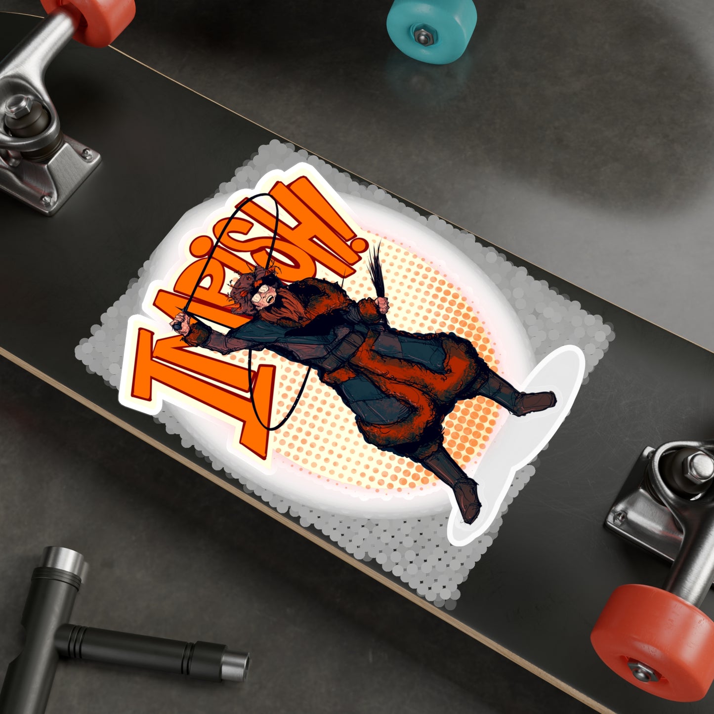 Impish Kiss-Cut Vinyl Decal