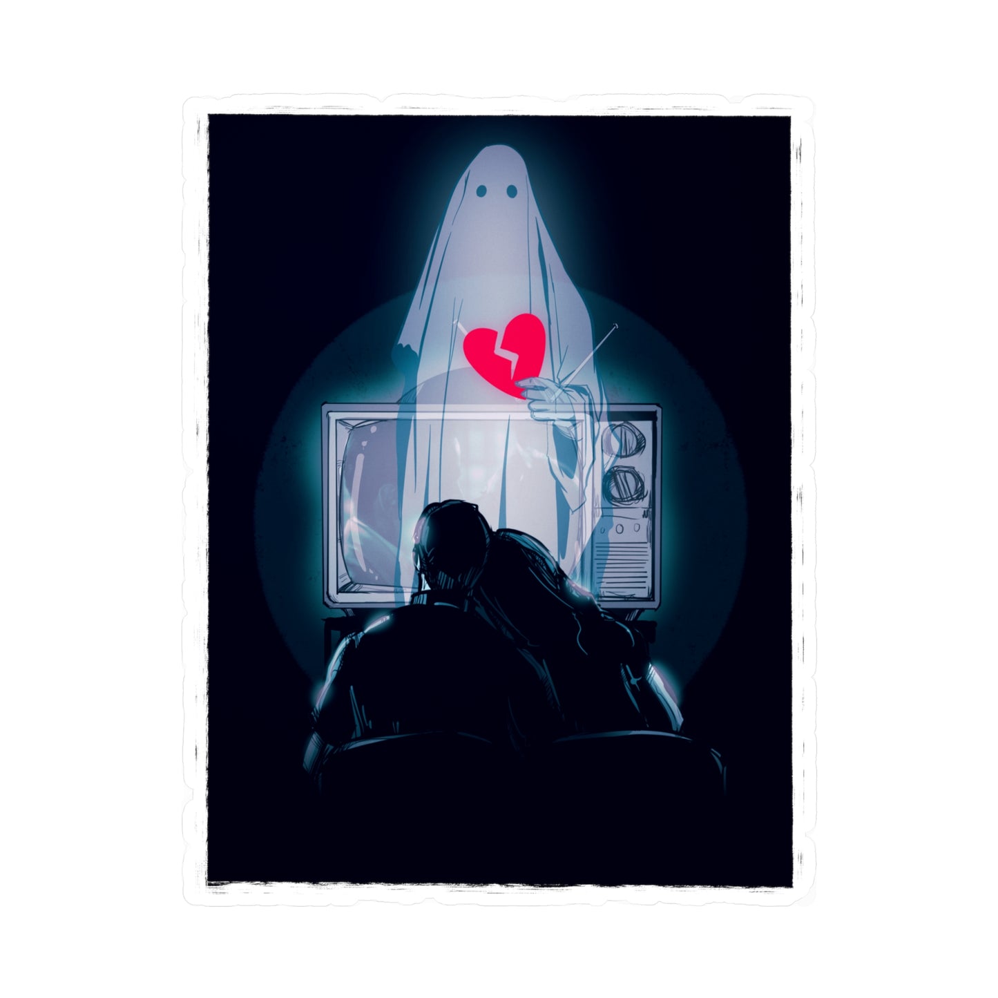 Lost Love Kiss-Cut Vinyl Decal