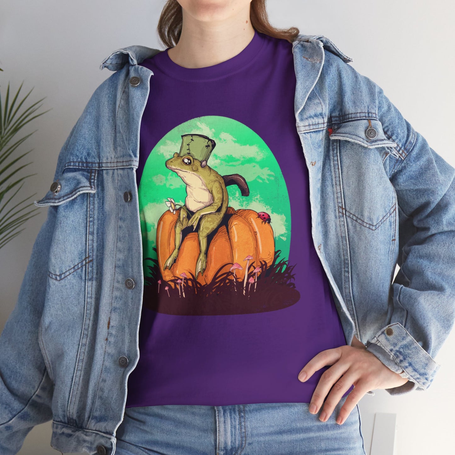 Frogenstein Unisex Heavy Cotton Tee