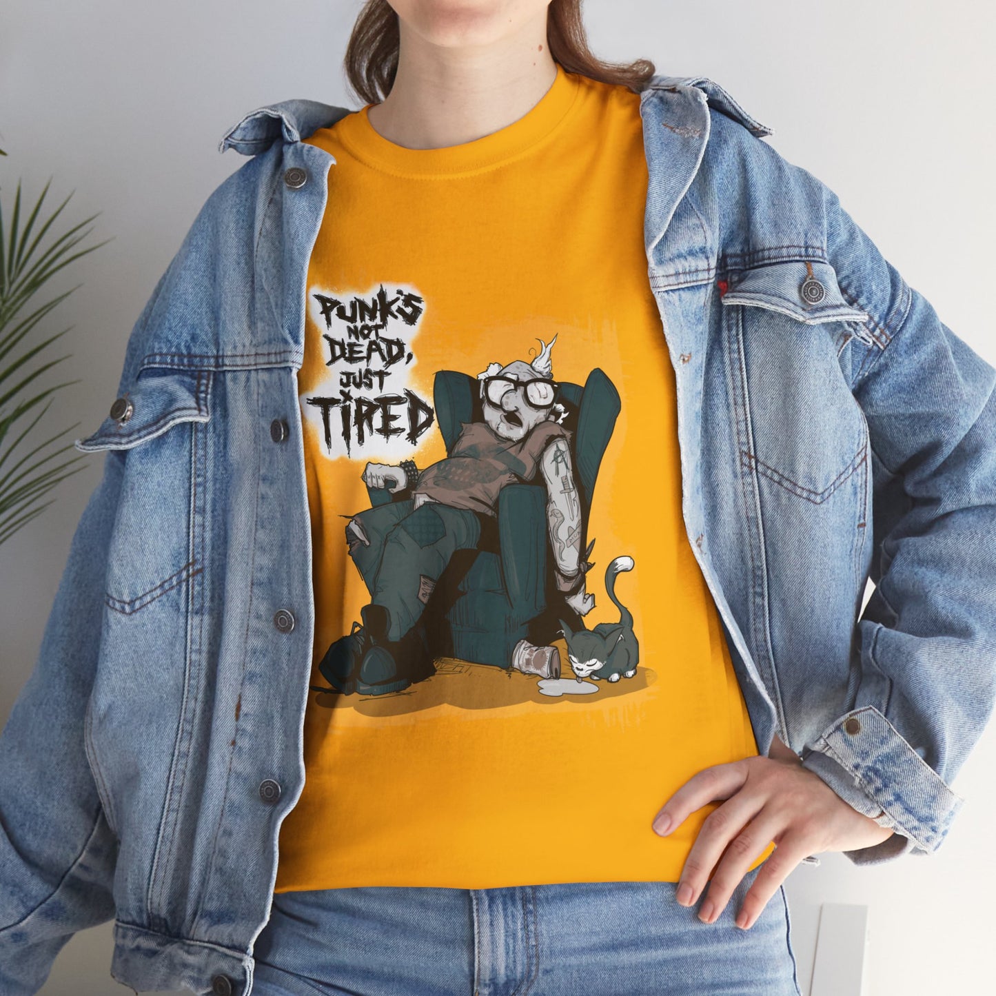 Old Punk Unisex Heavy Cotton Tee