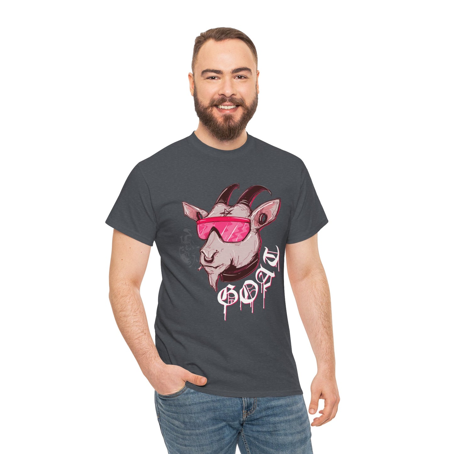 GOAT Unisex Heavy Cotton Tee