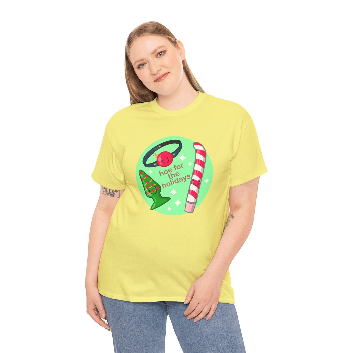 Hoe For The Holidays Unisex Heavy Cotton Tee