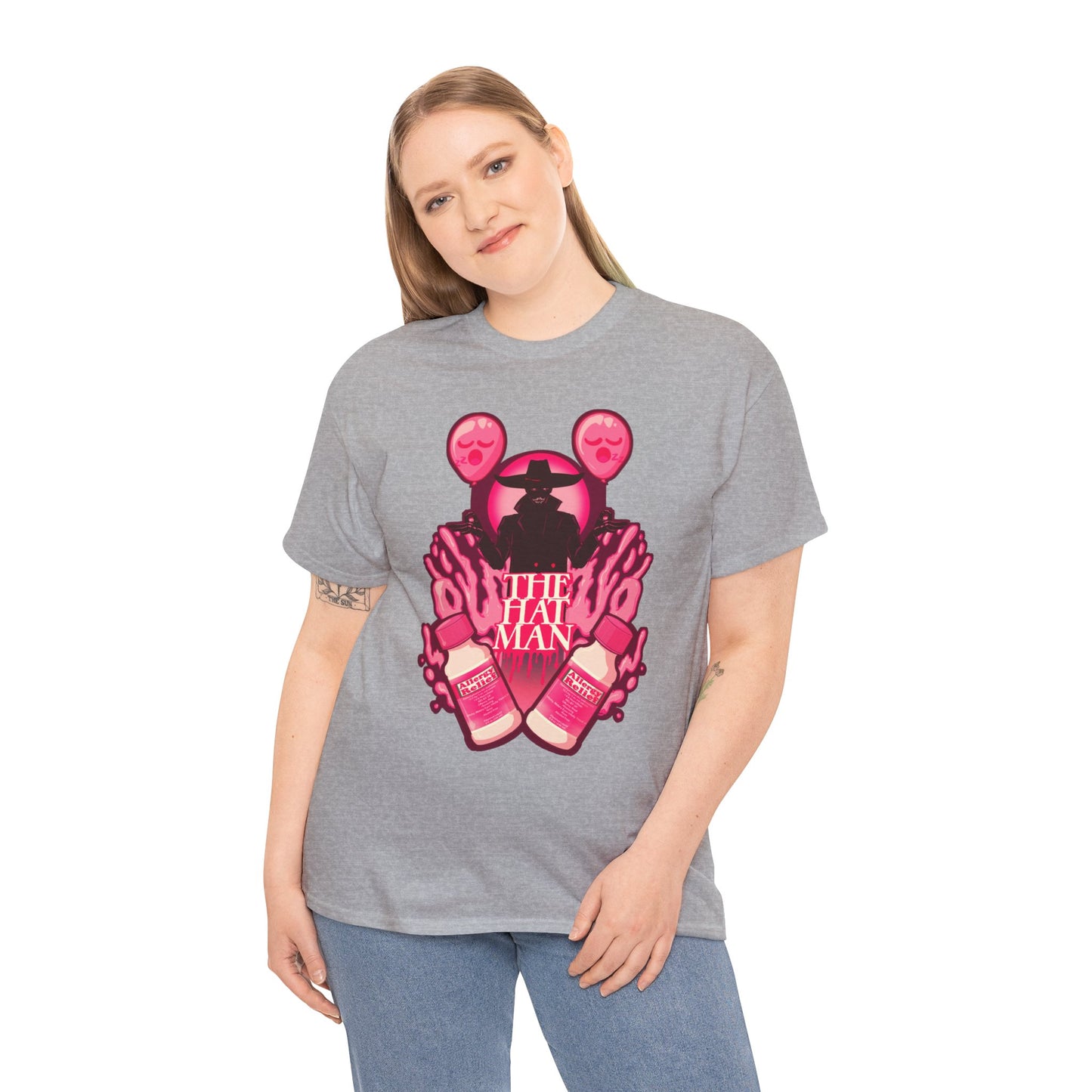 The Hat Man Unisex Heavy Cotton Tee