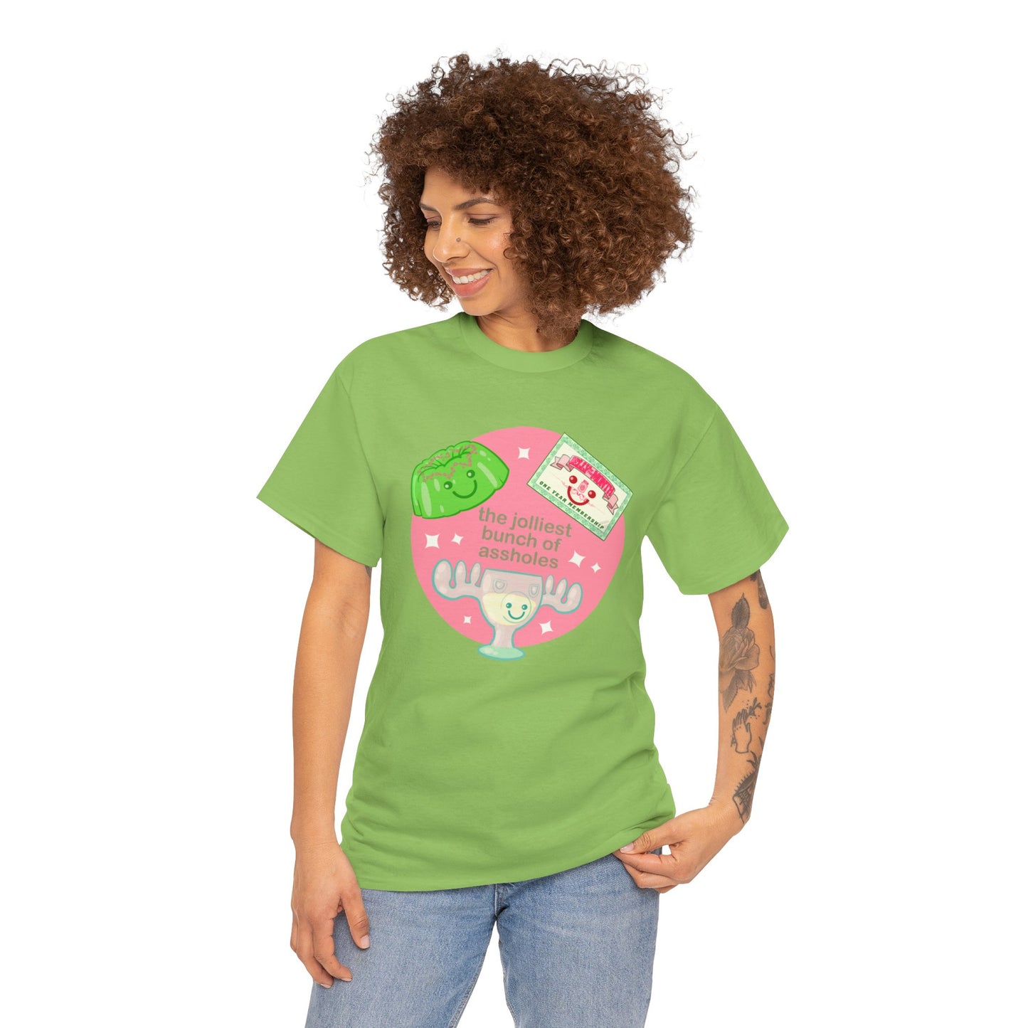 The Jolliest Bunch Of Assholes Unisex Heavy Cotton Tee