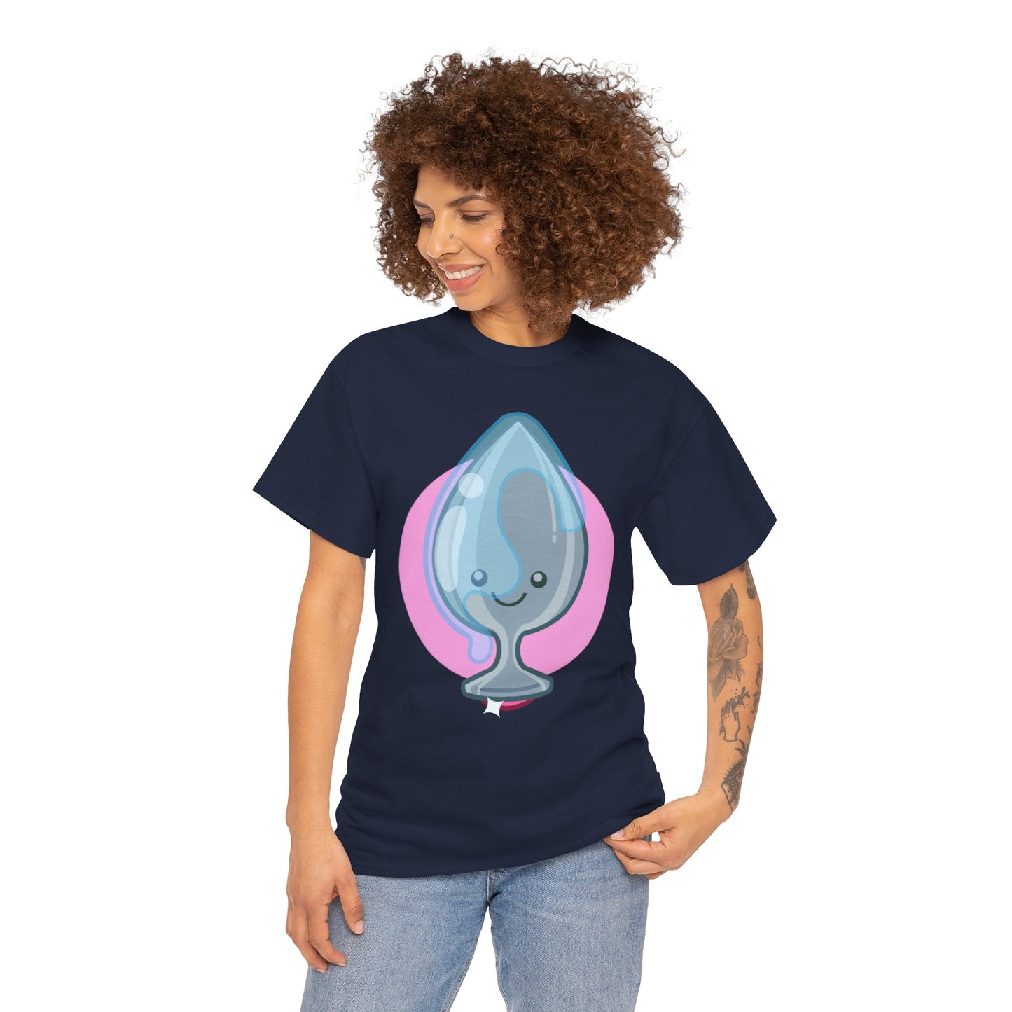 Butt Plug Unisex Heavy Cotton Tee