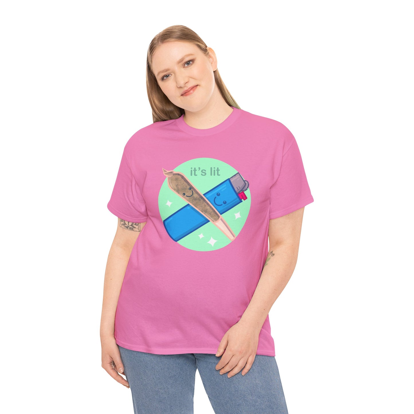 It's Lit Unisex Heavy Cotton Tee