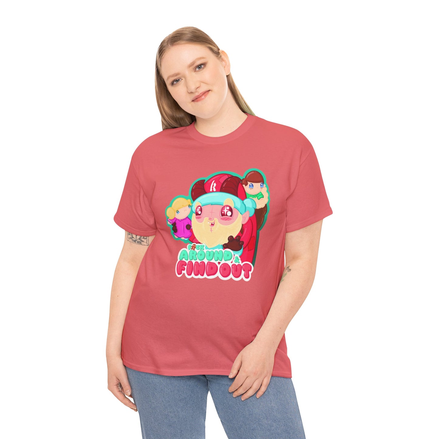 Krampus Is Coming To Town Unisex Heavy Cotton Tee